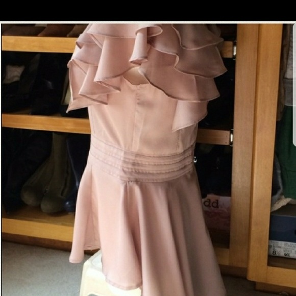 Ruffle sleeve peplum top - Picture 2 of 3